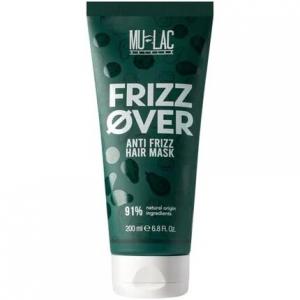 Cosmetics Маска для волос Frizz Over Anti Frizz, веганская, 200 мл, Mulac