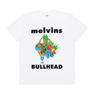 Футболка Supreme x Melvins Bullhead Tee, белый