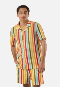 Рубашка с коротким рукавом для курортного сезона Denim Factory, Cherry Stripe