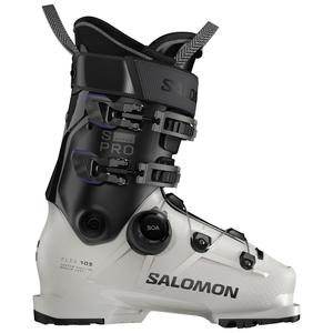Женские горнолыжные ботинки Salomon S Pro Supra BOA 105 W GW, серое сияние/черный