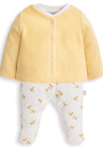 Рубашка для сна 2-PIECE SET JoJo Maman Bébé, цвет yellow