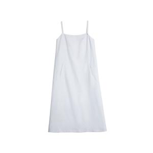 ELLE Платье-сорочка женское Blue с лодочкой средней длины