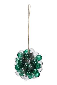 Рождественская подвеска 10 см Madam Stoltz, бирюзовый