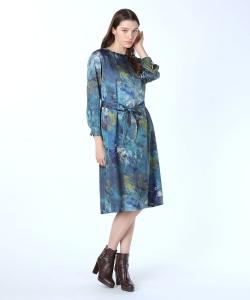 Платье с цветами Binda