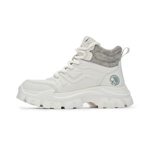 FAIRWHALE Короткие мартины унисекс белые хлопковые, цвет White (Cotton)