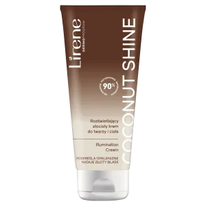 Lirene Coconut Shine осветляющий крем для лица и тела, 150 мл