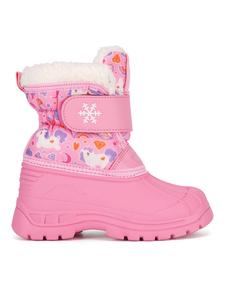 Зимние ботинки Nelli Blu, розовый