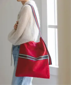 Маленькая сумка-шоппер N.Jam (бежевая, зеленая, красная) Noble