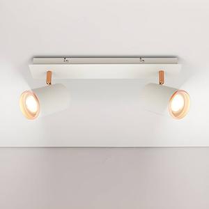 Светодиодный потолочный светильник Briloner Era, алюминий - серый - количество языков пламени: 2