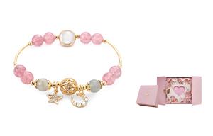 Нишевый дизайнерский браслет для женщин VIVIWELL, розовый