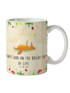 Кофейная кружка с лисой, звездами и надписью, сделанная из натуральной бумаги. Mr. & Mrs. Panda