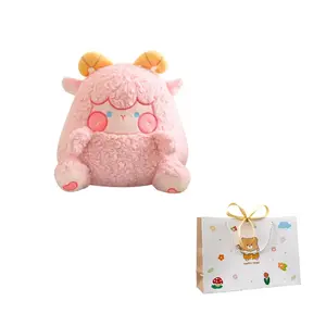Плюшевая куколка Cute Sheep из коллекции Puff, высота 25см/35см/45см OUYIN, розовый