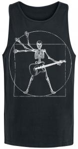 Майка-топ Sprüche Let's Rock, черный