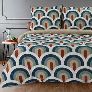 Комплект постельного белья Cotton Bedding Set ELLA 08 220x200 см, 3 предмета: с 2 наволочками 70x80 см Eurofirany