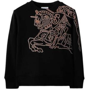 Burberry Черная детская толстовка Kids'