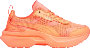Кроссовки Puma Wmns Kosmo Rider Sorbet Neon Citrus, оранжевый