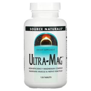 Source Naturals, Ultra-Mag, 120 таблеток