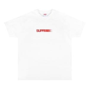 Футболка Supreme Motion Logo Tee 'White', белый