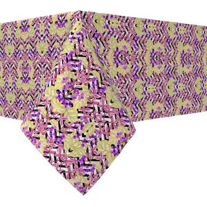 Прямоугольная скатерть, 100 % хлопок, 60x120 дюймов, цветочный 108