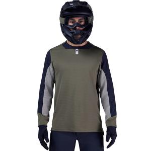 Футболка Fox Racing Defend Long-Sleeve Fox Racing, Olive Green