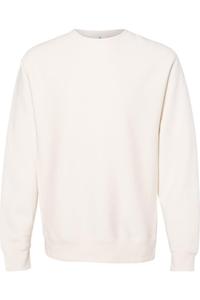 Independent Trading Co. Legend - Премиальная толстовка с круглым вырезом и перекрестной фактурой, цвет bone