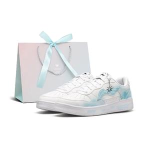 Понтонные лодки устойчивые к истиранию дышащие низкие скейтерские кроссовки men's LINING, белый