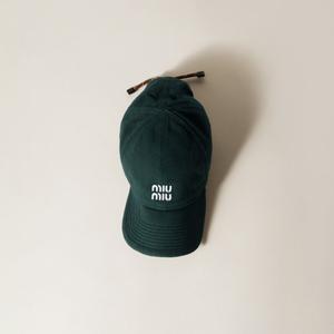 Джинсовая бейсболка MIU MIU, черный