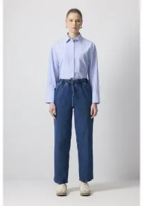 Джинсы прямого кроя с эластичным поясом Touché Privé, Light Denim