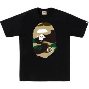 Футболка Bape Giant 1st Camo Big Ape Head A BATHING APE, черный