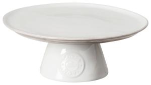 Тарелка для торта Costa Nova, 33x12 см, белый глянцевый