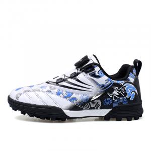 Футбольные бутсы детские, легкие, с низким верхом, с противоскользящим и износостойким эффектом амортизации Kuding, белый