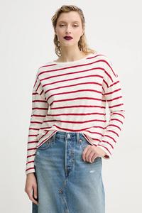 Хлопковая водолазка Levi'S, бежевый