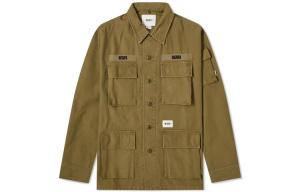 Рубашка унисекс WTAPS, оливковый