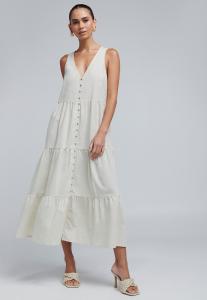 Платье BWLDR POLLY, Natural/Off-White