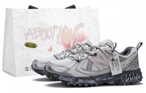 Кроссовки NB 410 с низким верхом, устойчивые к истиранию, унисекс, серебристые New Balance, Silver