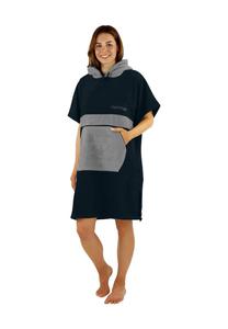 Женское банное пончо normani, цвет Navy Grau