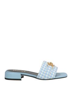 Сандалии Versace, лазурный