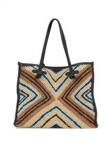 Геометрическая сумка-тоут Marcella GIANNI CHIARINI, коричневый