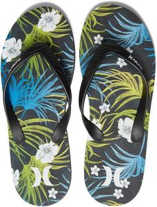 Взрослые вьетнамки Hurley Dawn унисекс, зеленый/синий, размер 8 M