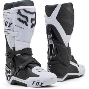 Кроссовые мотоботы Fox Instinct, белый/черный
