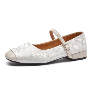 Туфли Мэри Джейн на блочном каблуке La Chapelle, черные