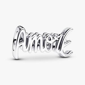 Шарм Pandora Amore Script, серебро