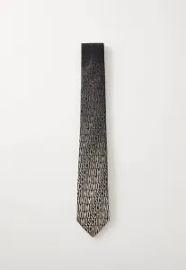 Галстук унисекс Moschino, Black/Gold