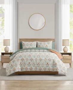 Комплекты постельного белья Hazel из 8 предметов, двусторонние Macy'S, медный