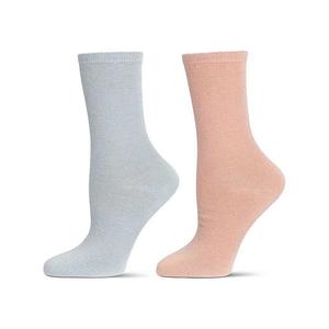 Женские носки 2 пары, кашемировый микс Memoi, Blush