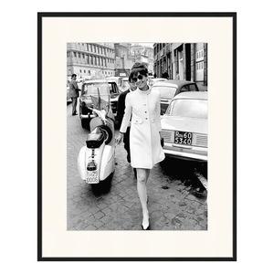 Картина Any Image Audrey in Rome, 52x62x2,6 см цвет schwarz/weiß