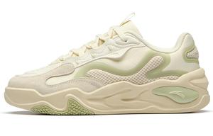 ANTA Tianxing Lifestyle Shoes Women's Low-top Light Beige / Granular Beige / Ice Pick Green