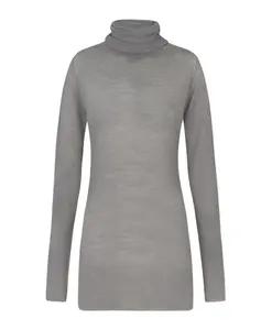 Дженна, топ из серой натуральной шерсти. Cortana, серый