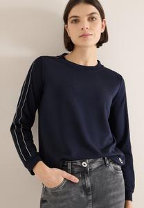 Топ Cecil Long sleeved top, Blau/Blue