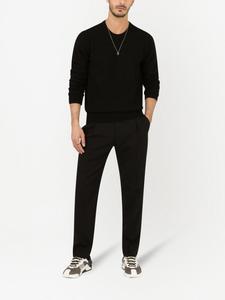 Dolce & Gabbana джемпер с круглым вырезом, черный